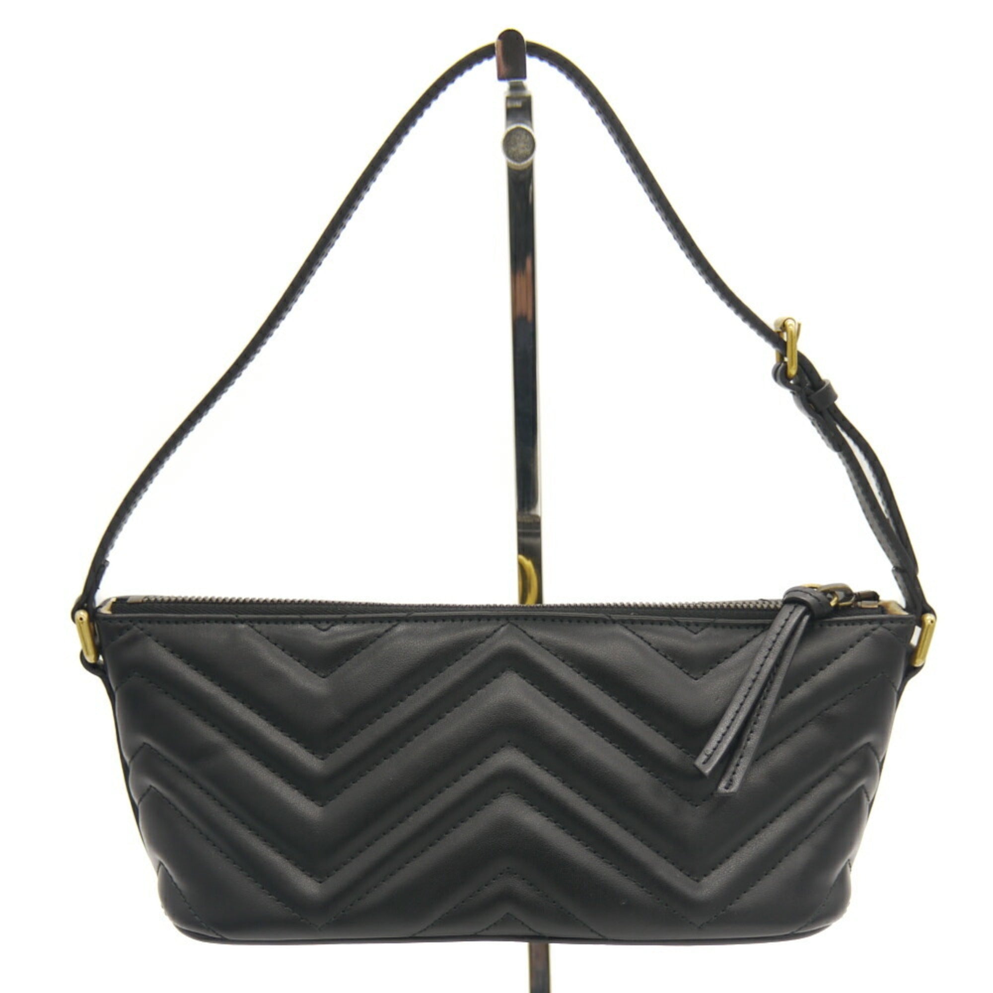Gucci Black Leather Handbag (Pre-Owned)