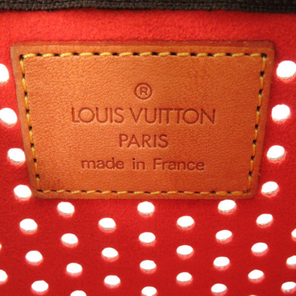 Louis Vuitton Lv Orange Monogram Monogram Perforated Pochette Pouch (Pre-Owned)