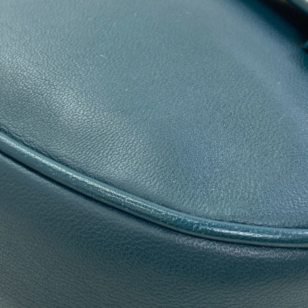 Bottega Veneta Intrecciato Green Leather Fanny Pack (Pre-Owned)