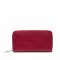 Louis Vuitton Fuchsia Purple Leather Long Wallet (Bi-Fold) (Pre-Owned)