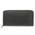 Louis Vuitton Epi Noir Epi Leather Long Wallet (Bi-Fold) (Pre-Owned)