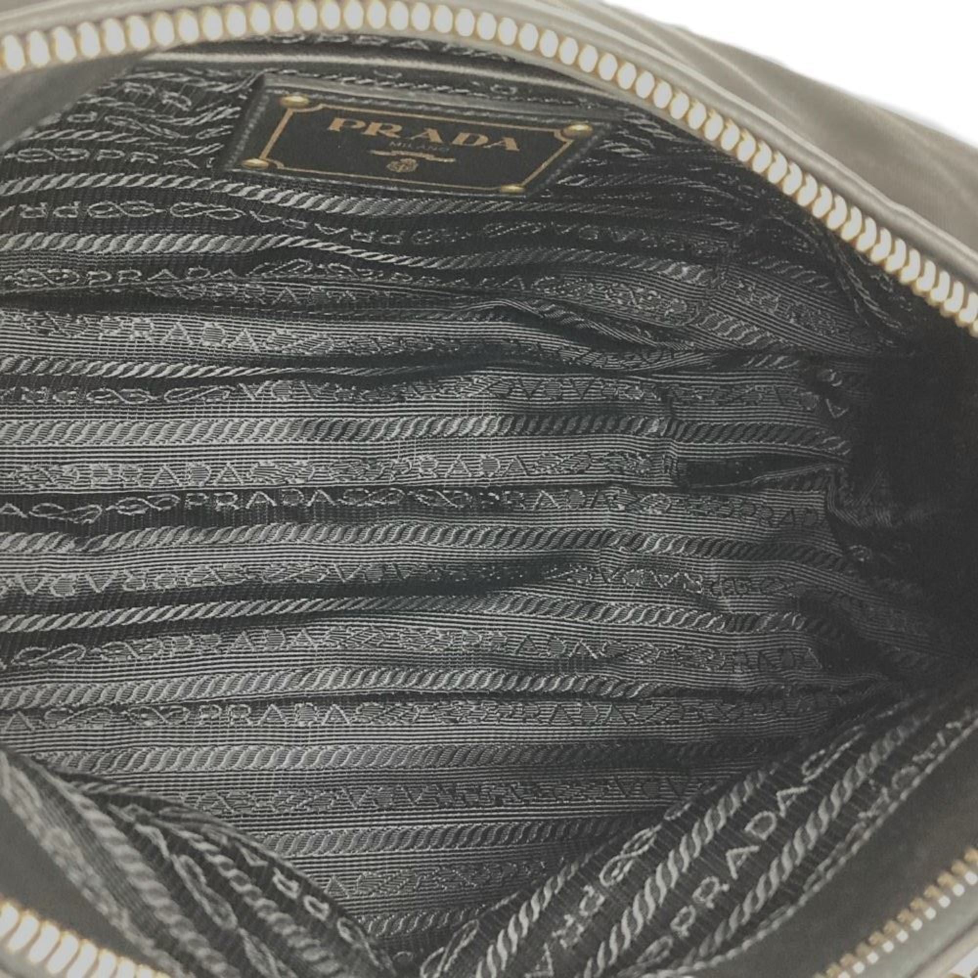 Prada Black Nylon Shoulder Bag (Pre-Owned)
