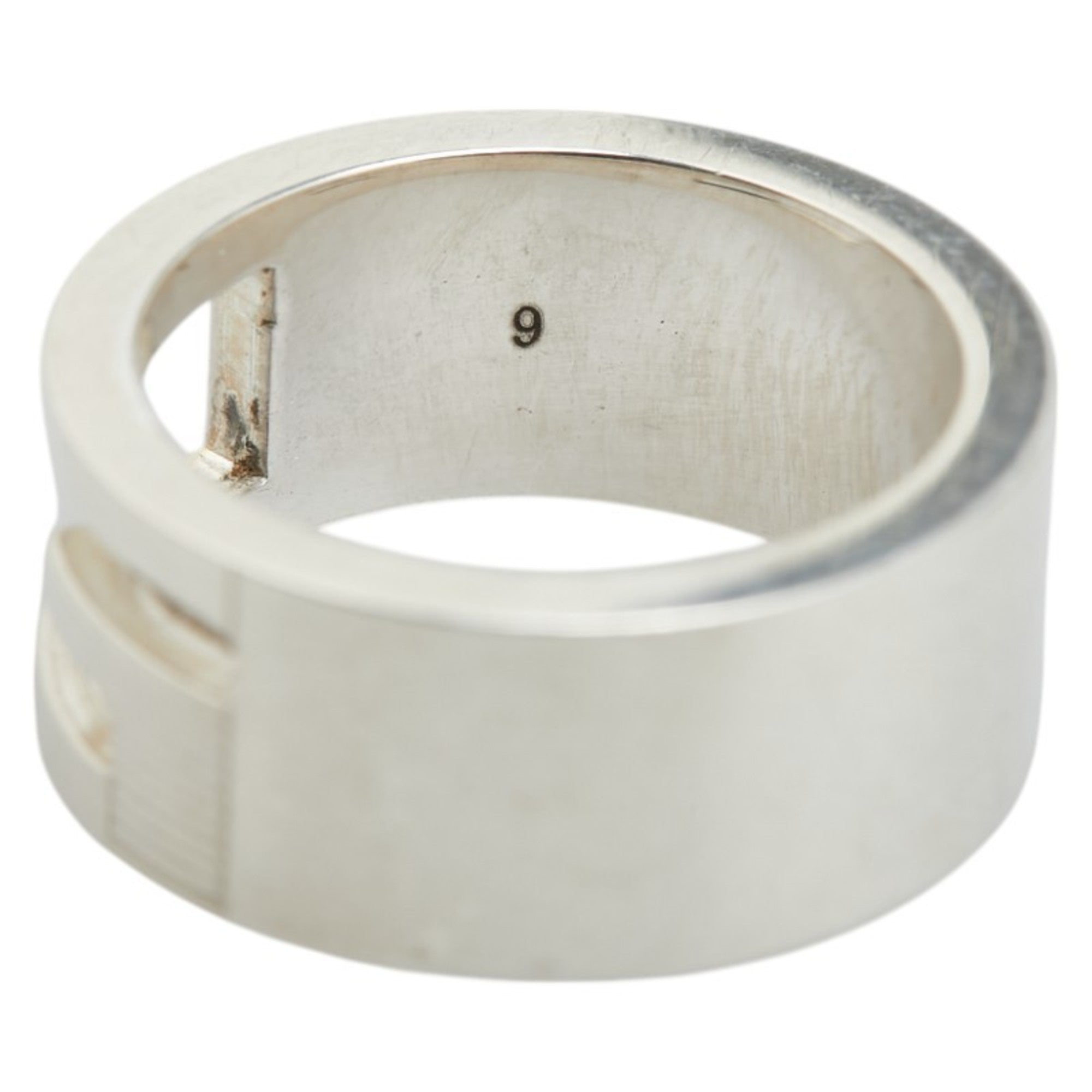 Gucci Silver 925 Band Ring (Pre-Owned)