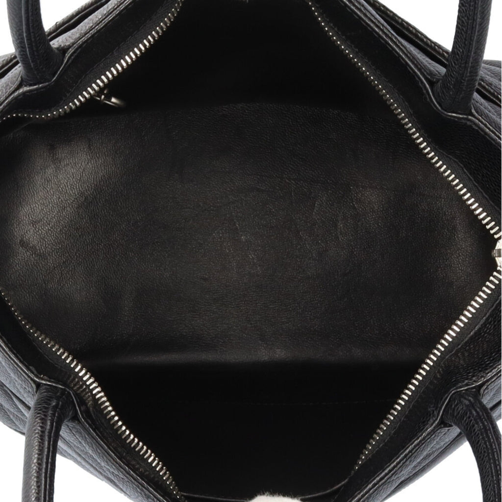Chanel Caviar Skin Black Caviar Leather Tote Bag (Pre-Owned)