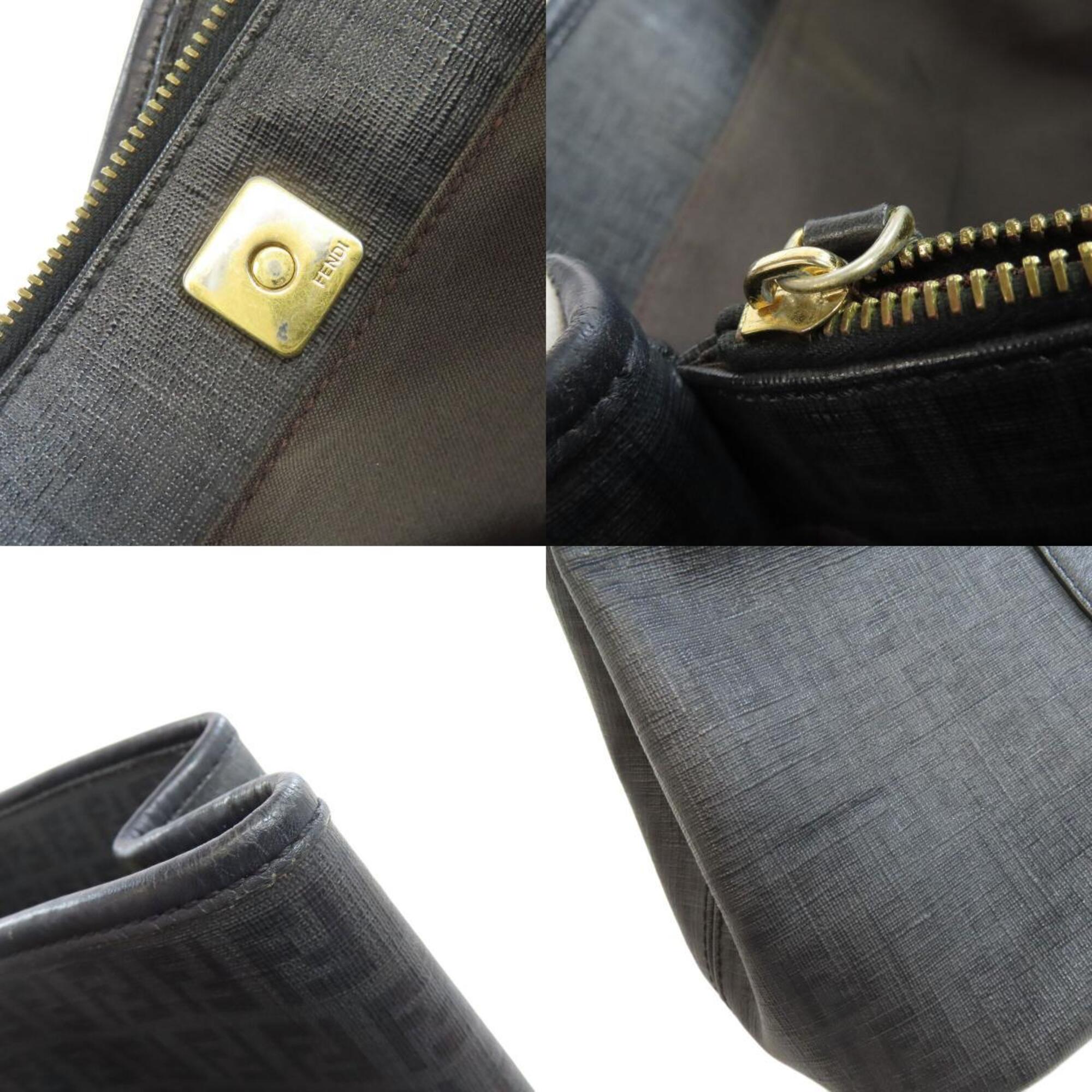 Fendi Zucchino Black Zucchino Tote Bag (Pre-Owned)