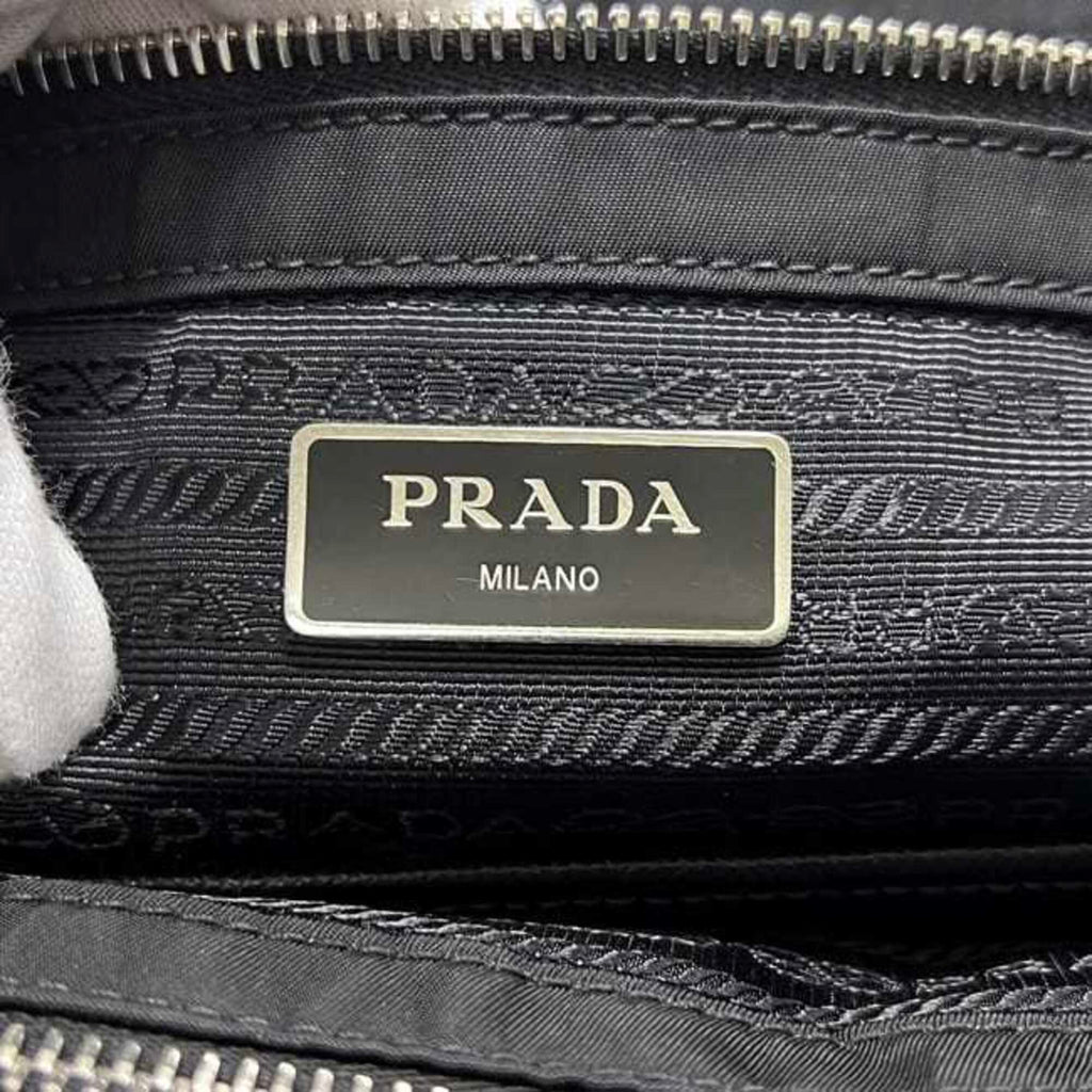 Prada Black Nero Nylon Tote Bag (Pre-Owned)
