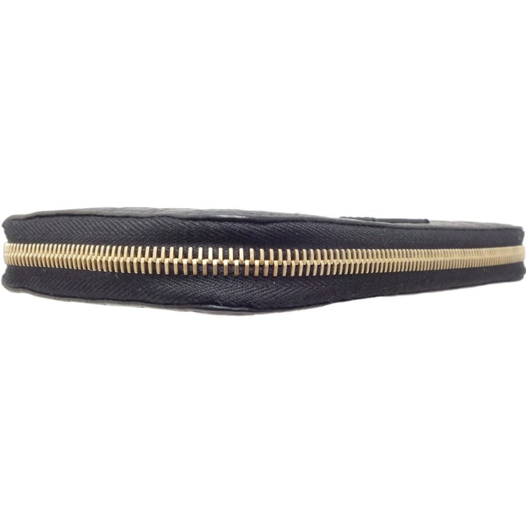 Gucci Black Leather Long Wallet (Bi-Fold) (Pre-Owned)