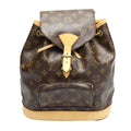 Louis Vuitton Brown Monogram Backpack (Pre-Owned)
