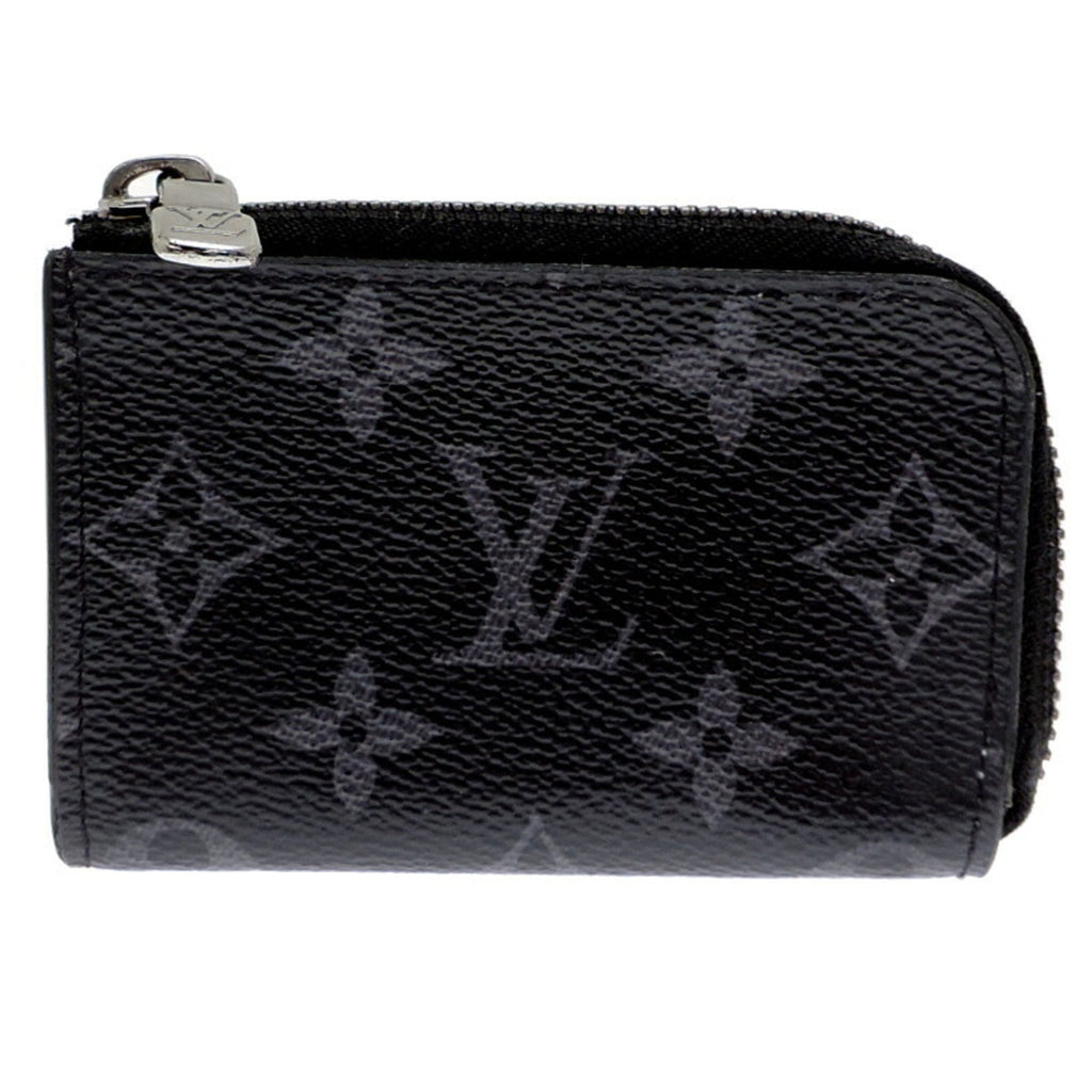 Louis Vuitton Black Monogram Eclipse Coin Purse/Coin Case (Pre-Owned)