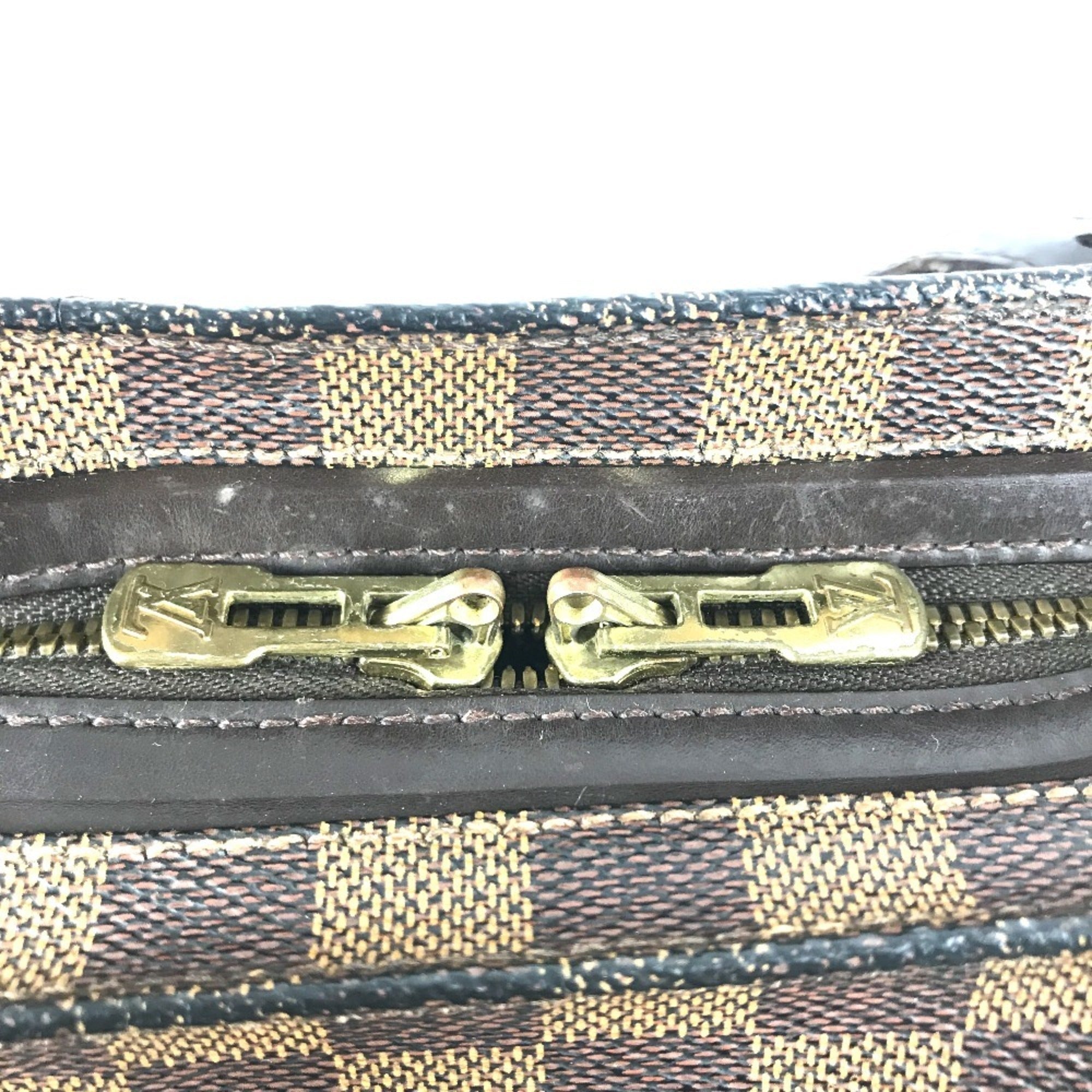 Louis Vuitton Brown Damier Canvas Shoulder Bag Tote Bag (Pre-Owned)