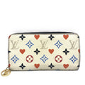 Louis Vuitton Multi-Color White Monogram Multicolore Card Wallet (Pre-Owned)