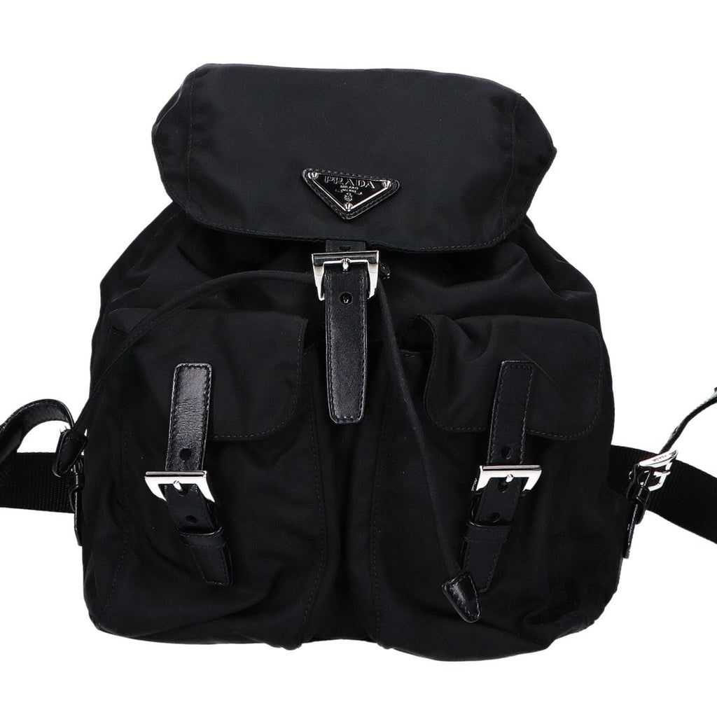 Prada Black Nylon Backpack (Pre-Owned)