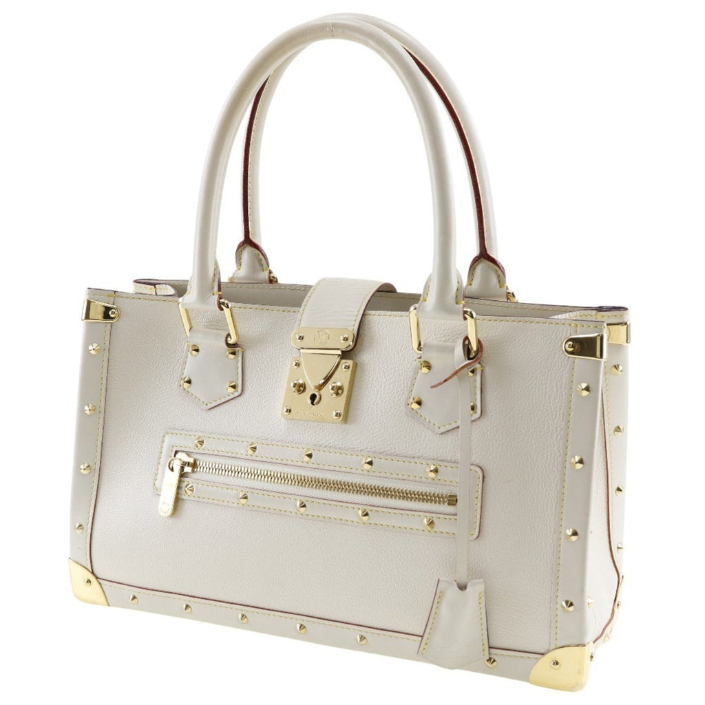 Louis Vuitton Blanc Leather Handbag (Pre-Owned)