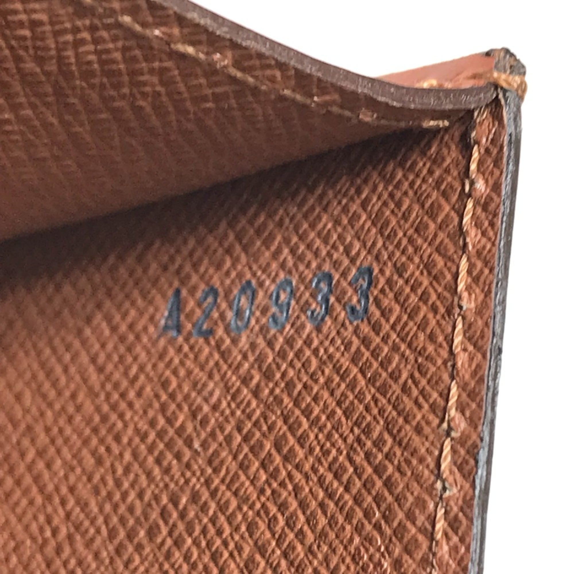 Louis Vuitton Brown Leather Handbag (Pre-Owned)
