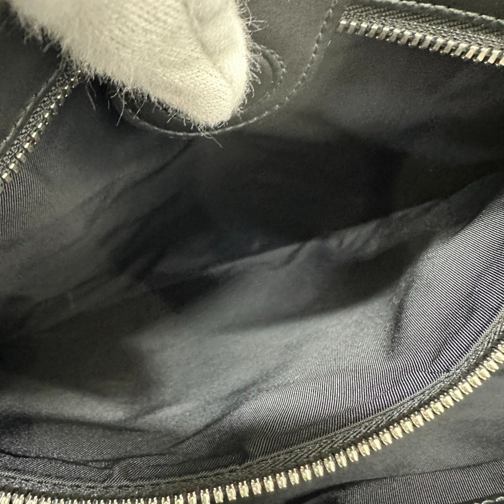 Gucci Beige Black Gg Supreme Handbag Tote Bag (Pre-Owned)