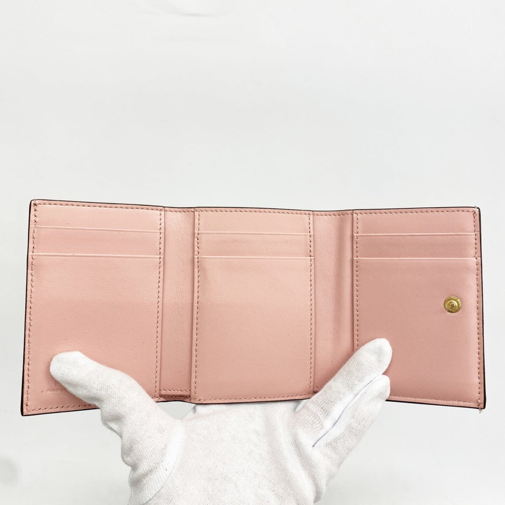 Fendi Brown Pvc Wallet (Tri-Fold) (Pre-Owned)