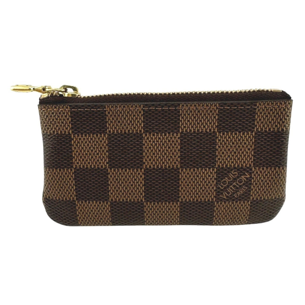 Louis Vuitton Damier Brown Damier Canvas Coin Purse/Coin Case (Pre-Owned)