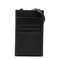 Bottega Veneta Black Blue Leather Phone Wallet (Pre-Owned)