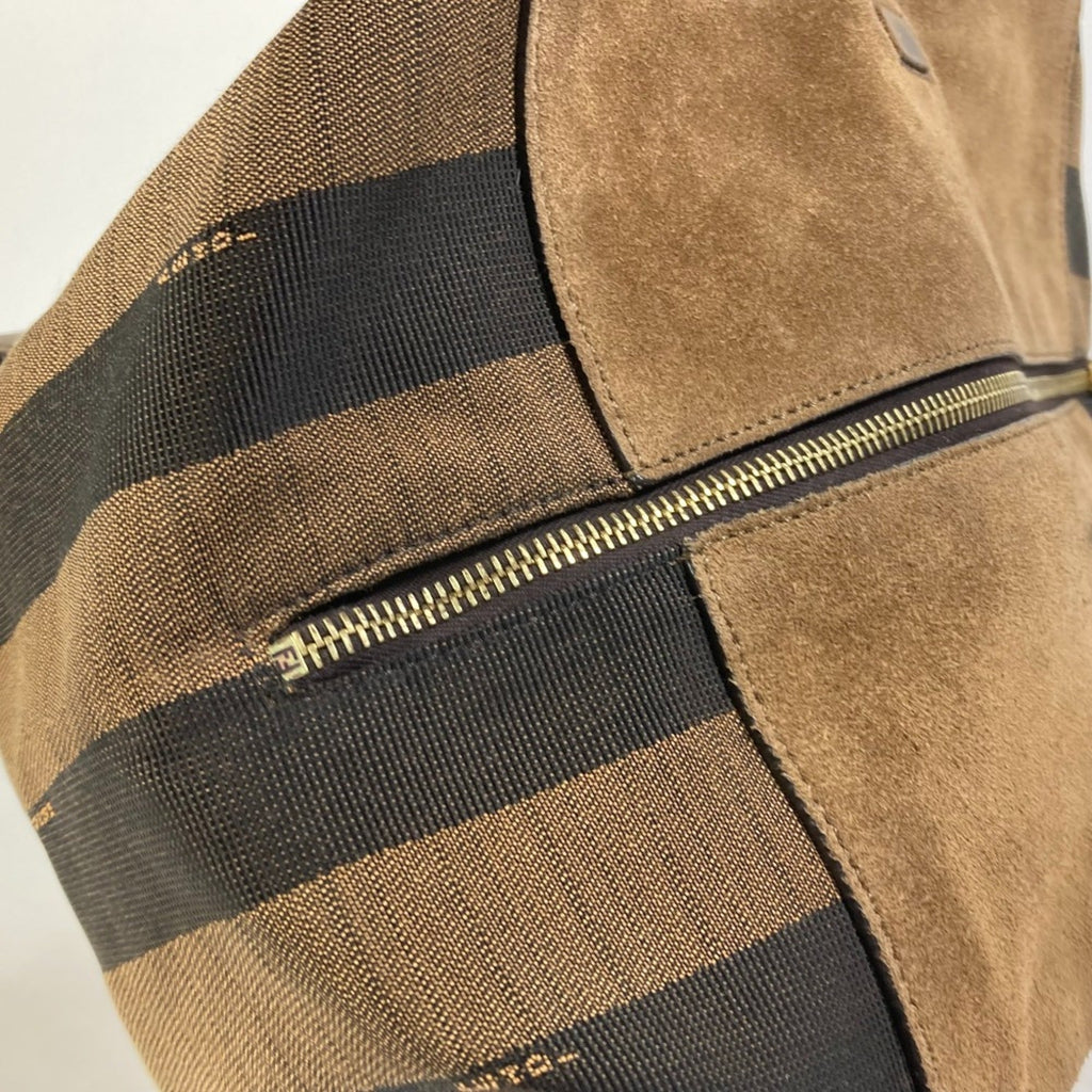 Fendi Brown Leather Handbag (Pre-Owned)
