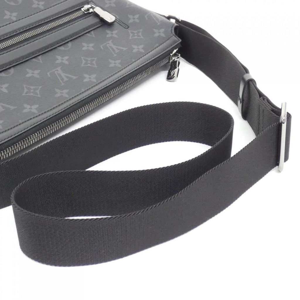 Louis Vuitton Black Coated Canvas Shoulder Bag (Pre-Owned)