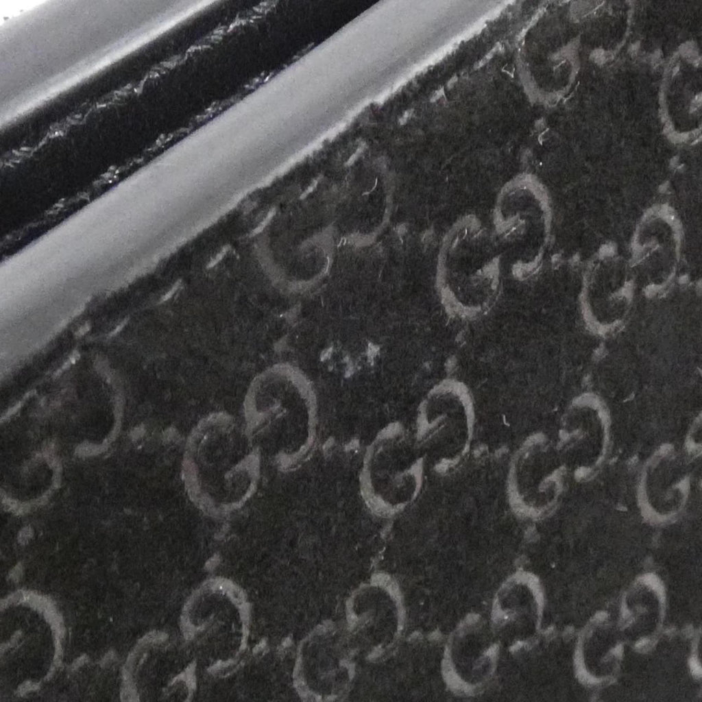 Gucci Black Suede Leather Shoulder Bag (Pre-Owned)