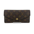 Louis Vuitton Brown Monogram Monogram Wallet (Bi-Fold) (Pre-Owned)