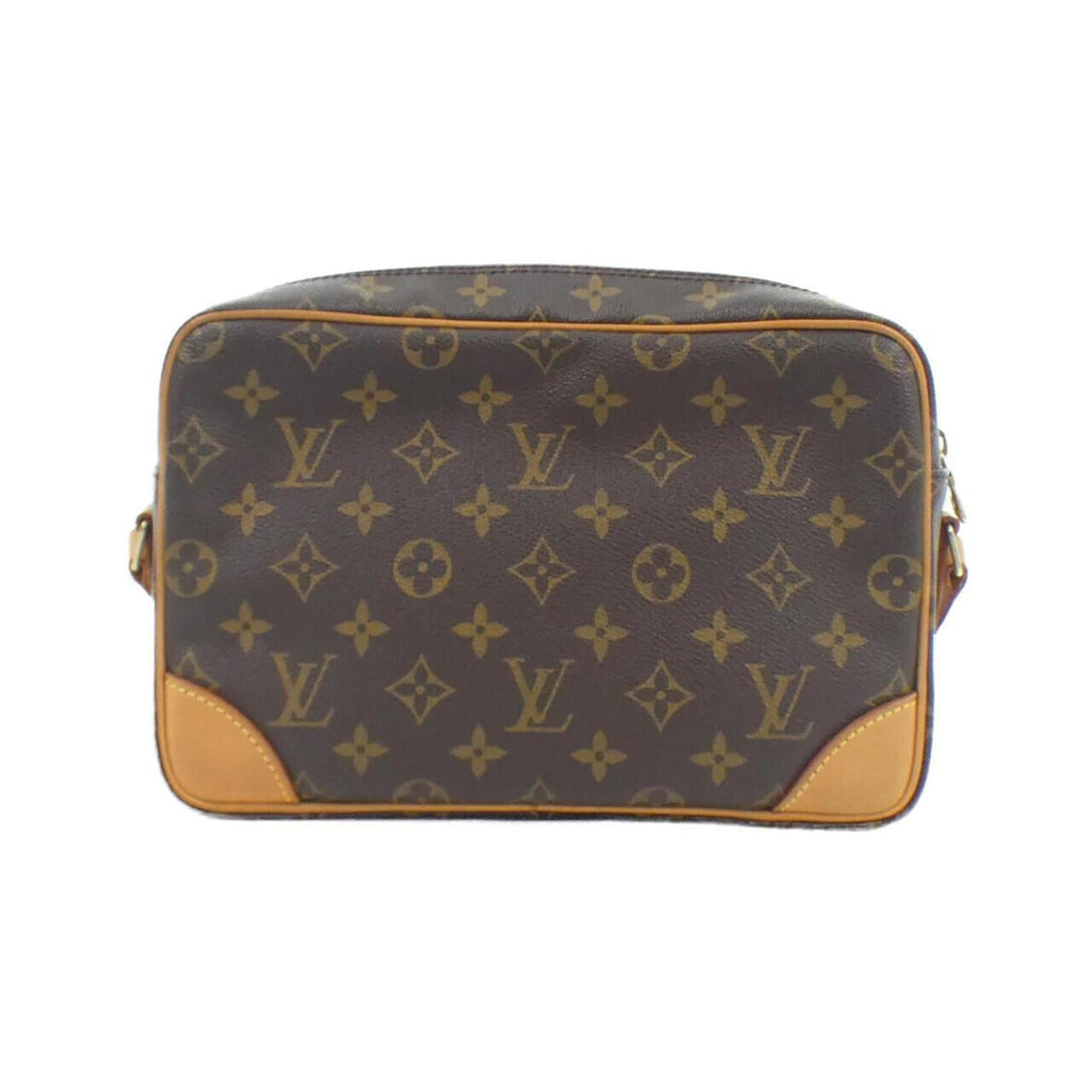 Louis Vuitton Monogram Marron Coated Canvas Shoulder Bag (Pre-Owned)