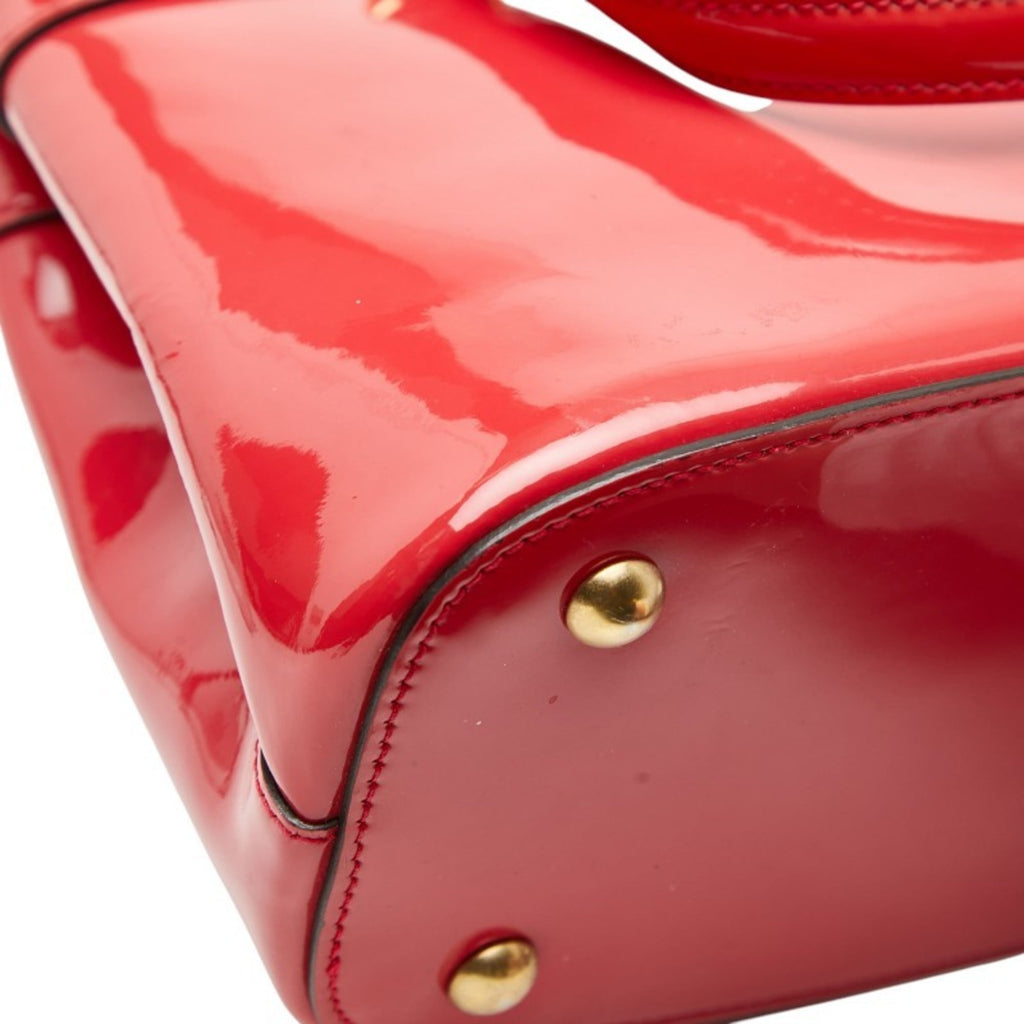 Gucci Pink Patent Leather Handbag (Pre-Owned)