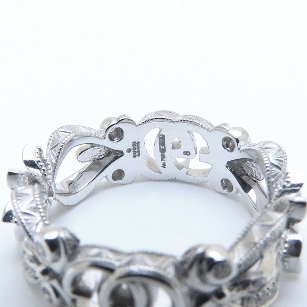 Gucci White Gold (18K) Band Ring (Pre-Owned)
