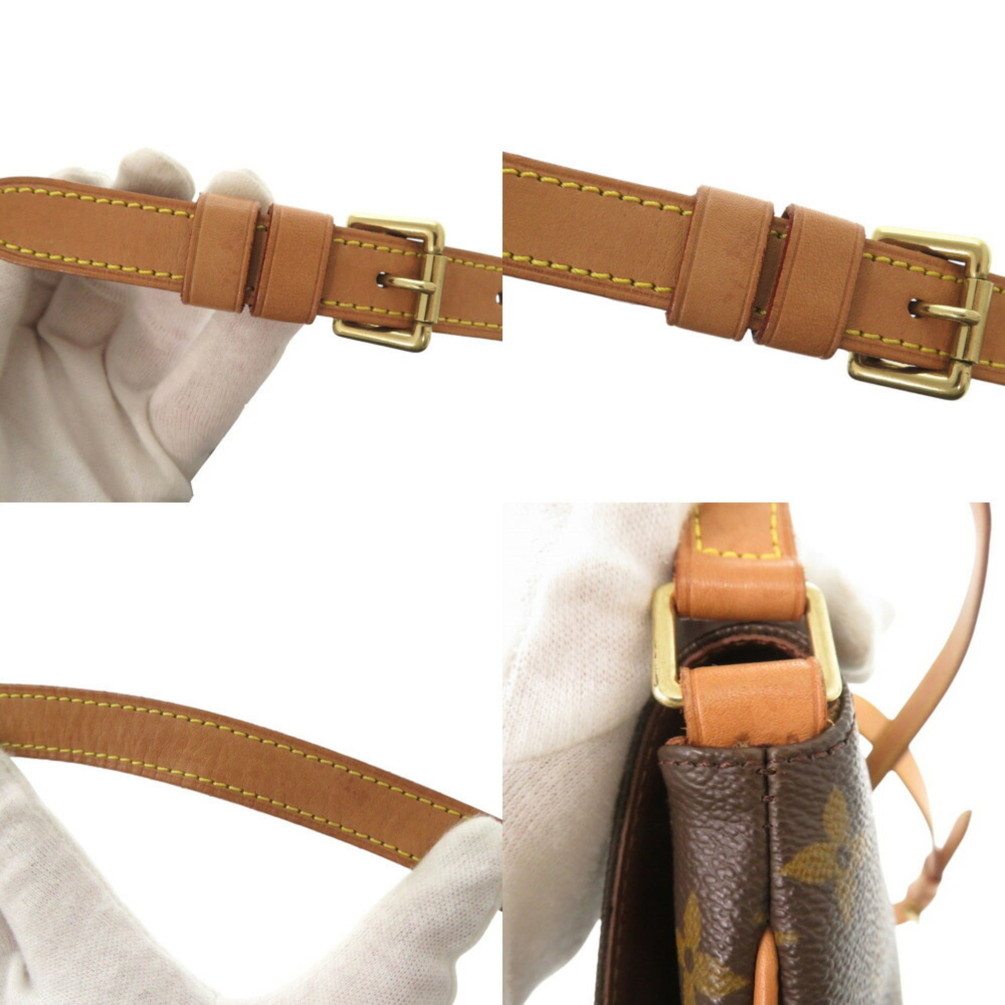 Louis Vuitton Brown Monogram Shoulder Bag (Pre-Owned)