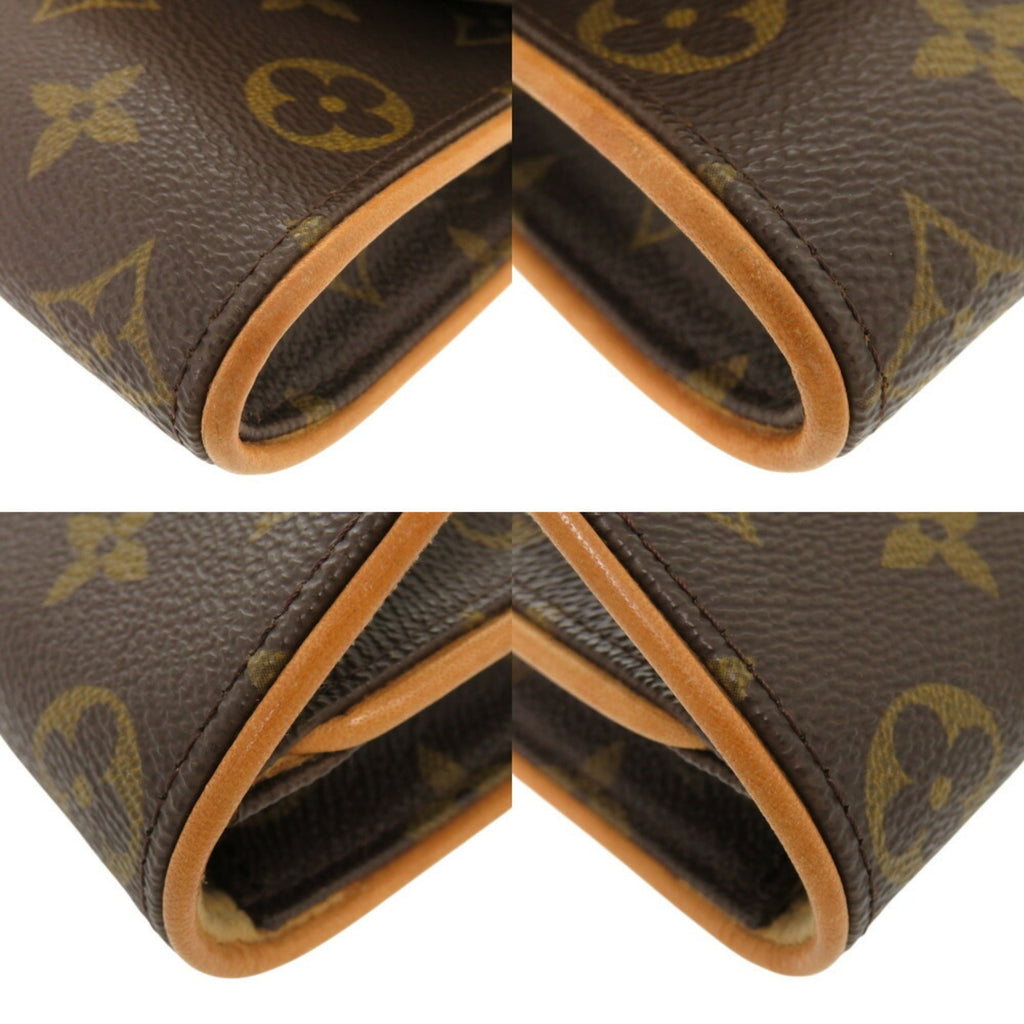 Louis Vuitton Brown Monogram Pochette Shoulder Bag (Pre-Owned)