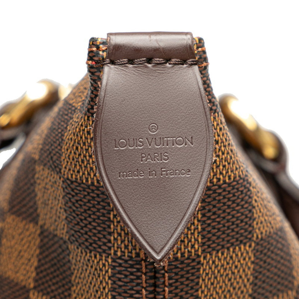 Louis Vuitton Brown Pvc Leather Handbag Shoulder Bag (Pre-Owned)