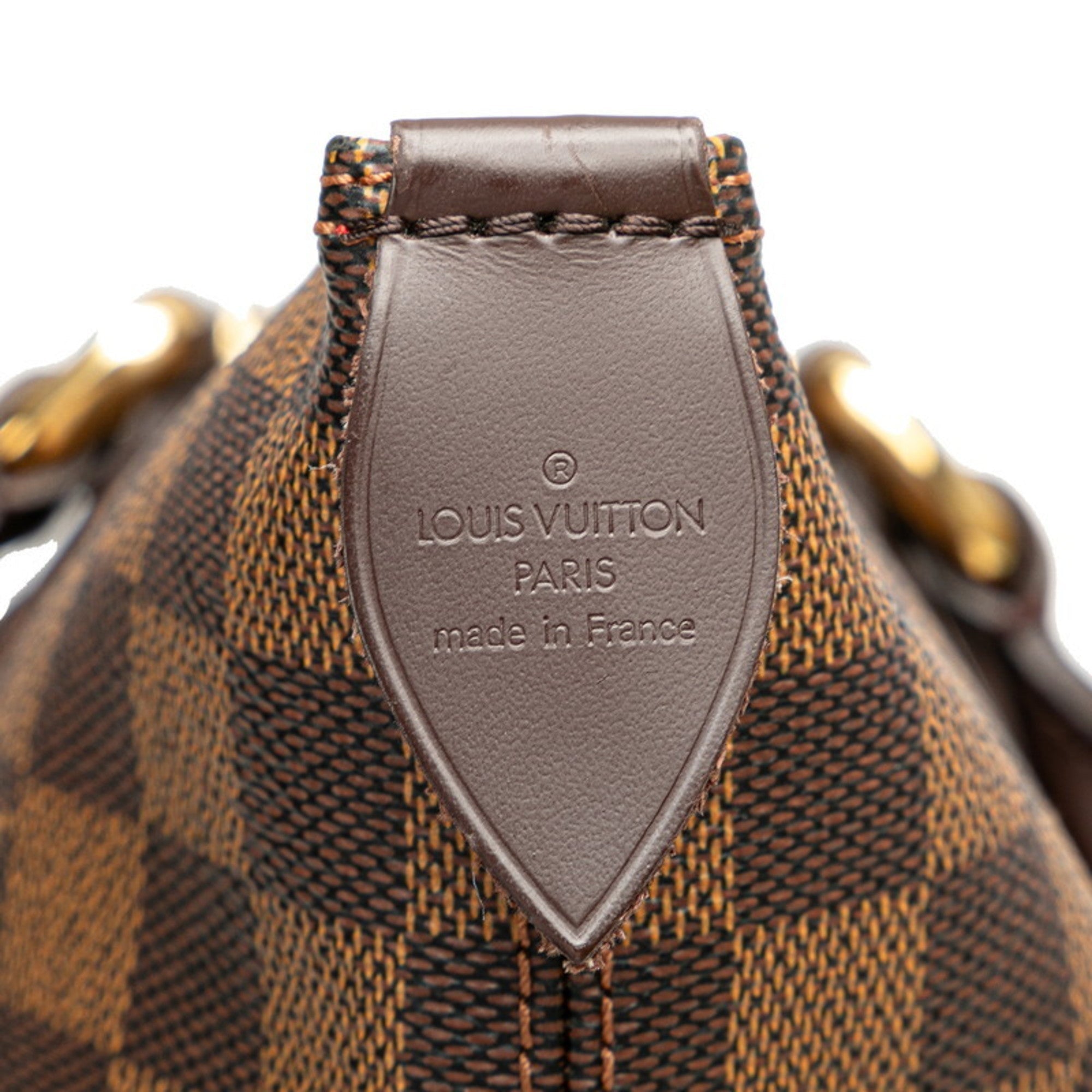 Louis Vuitton Brown Pvc Leather Handbag Shoulder Bag (Pre-Owned)