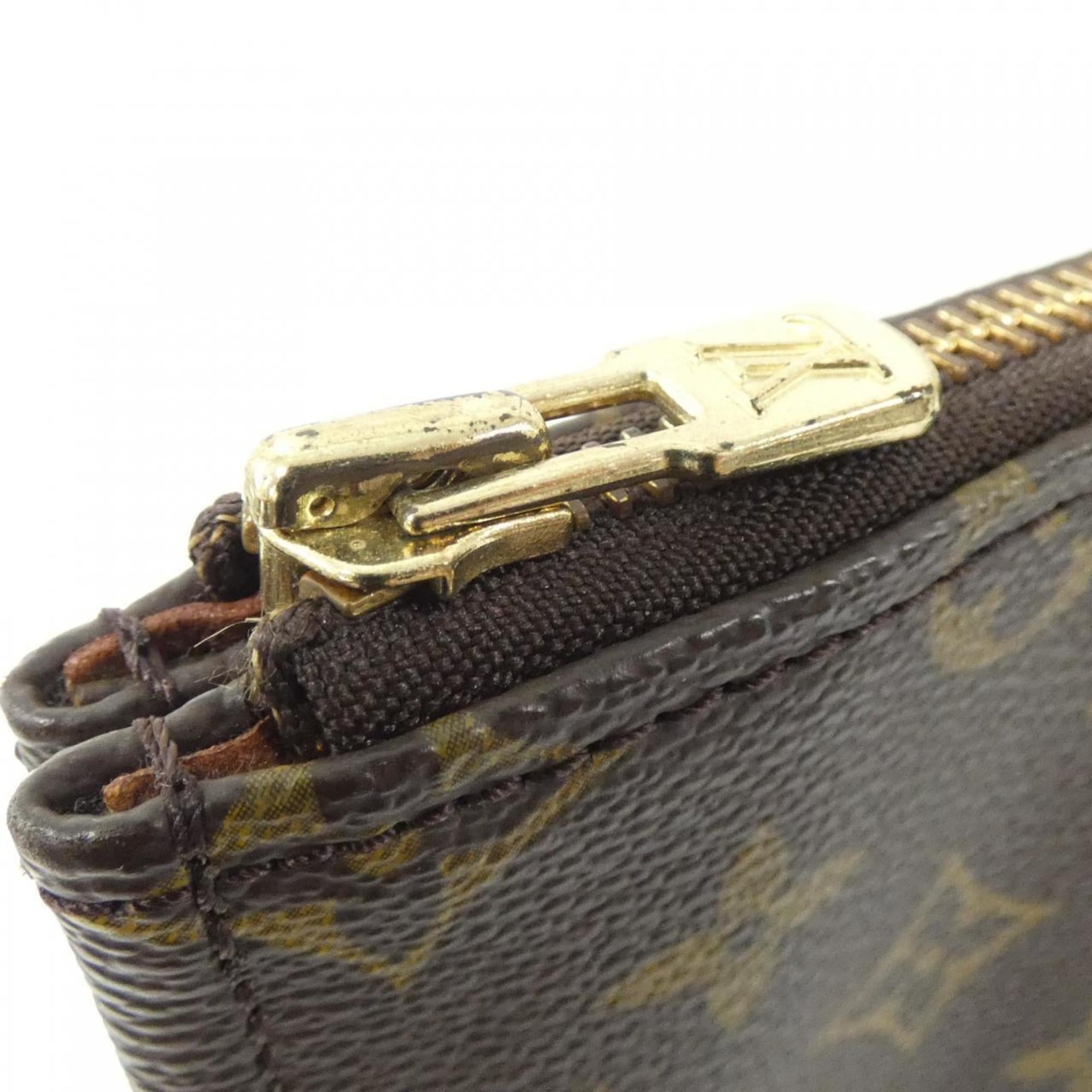 Louis Vuitton Brown Marron Coated Canvas Handbag (Pre-Owned)