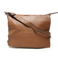 Bottega Veneta Brown Leather Shoulder Bag (Pre-Owned)