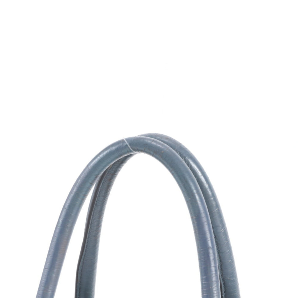 Prada Blue Leather Handbag (Pre-Owned)