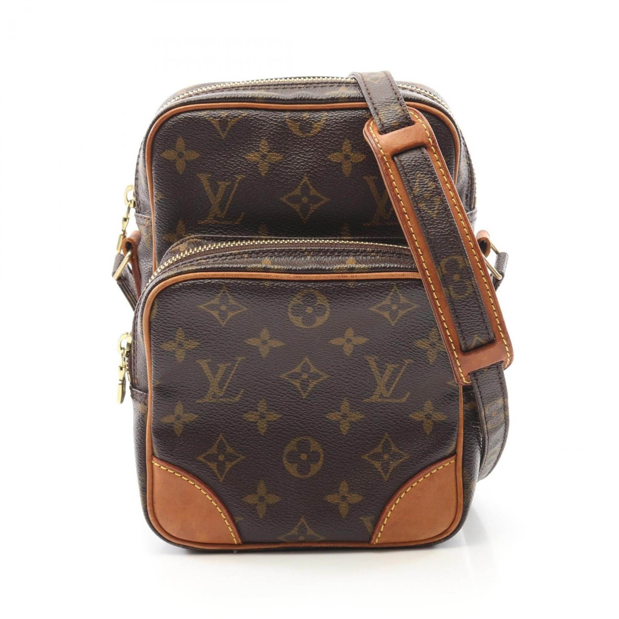 Louis Vuitton Brown Monogram Monogram Shoulder Bag (Pre-Owned)