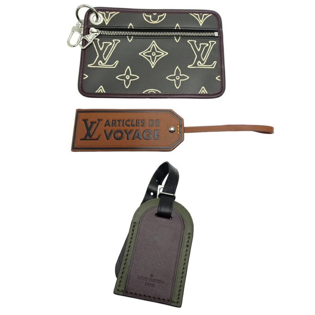 Louis Vuitton Collection Black Brown Green Monogram Eclipse Boston Bag (Pre-Owned)