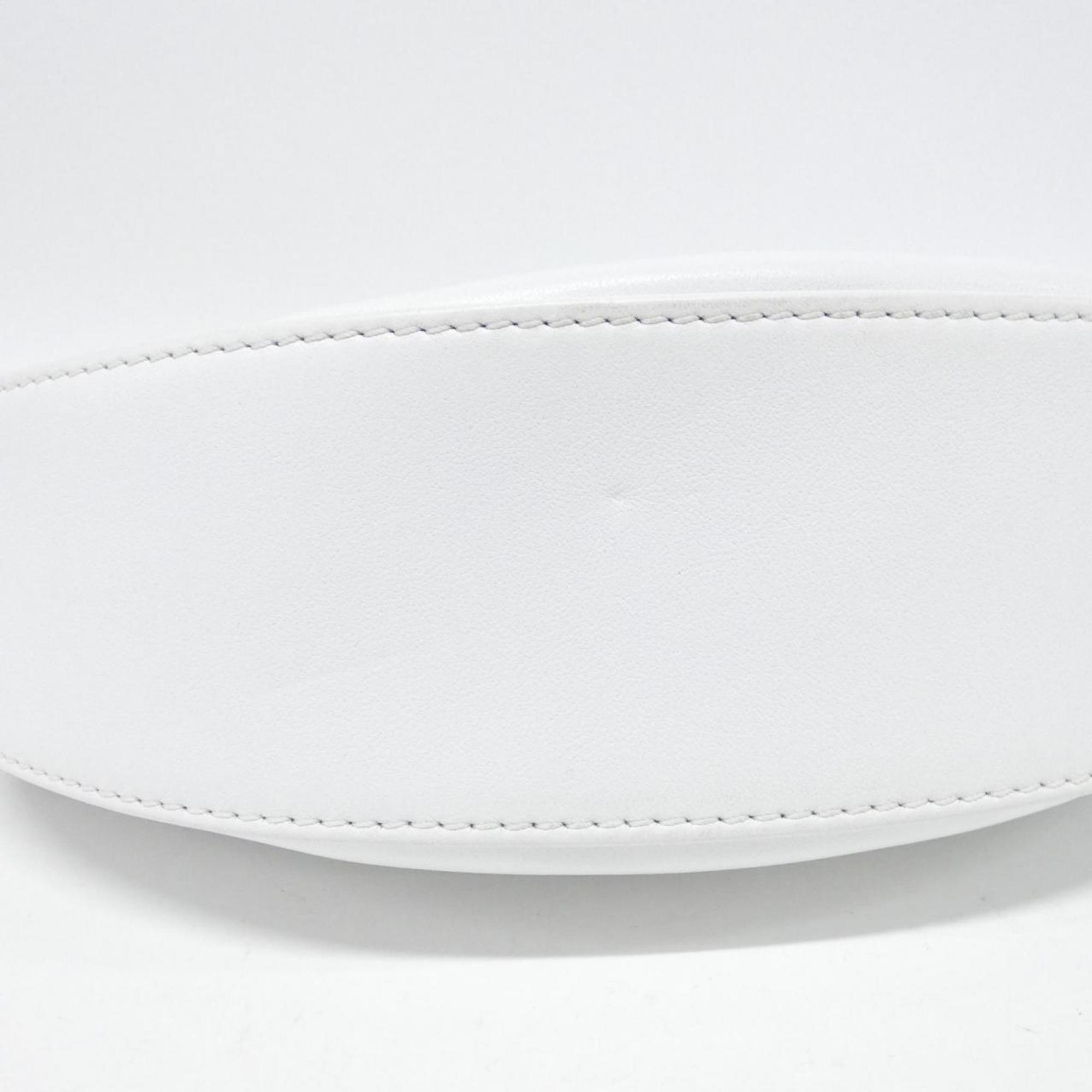Louis Vuitton Off-White White Leather Shoulder Bag (Pre-Owned)