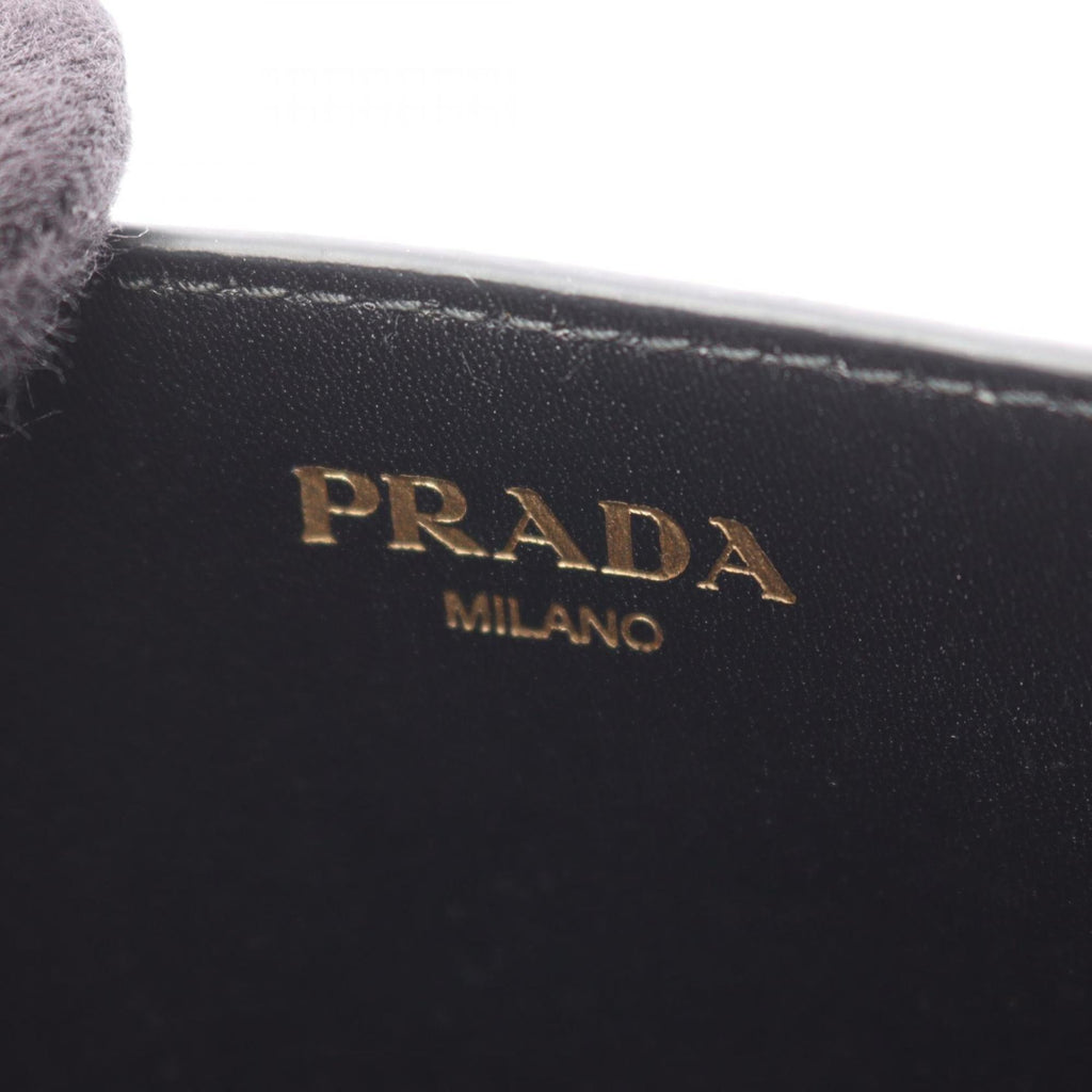 Prada Black Leather Shoulder Bag (Pre-Owned)