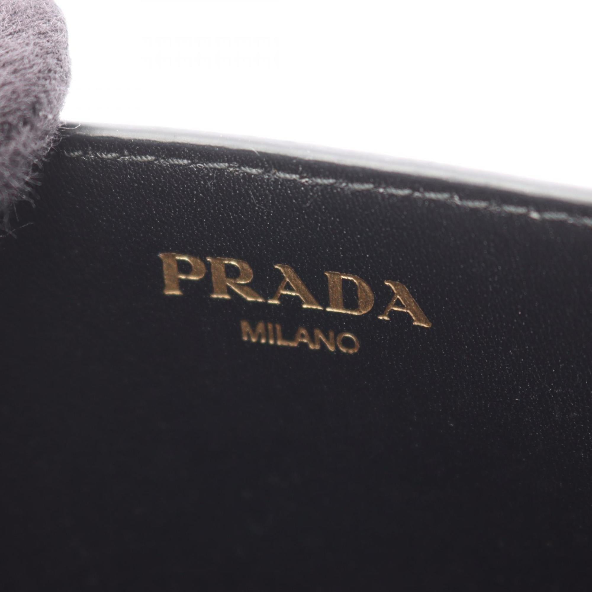 Prada Black Leather Shoulder Bag (Pre-Owned)