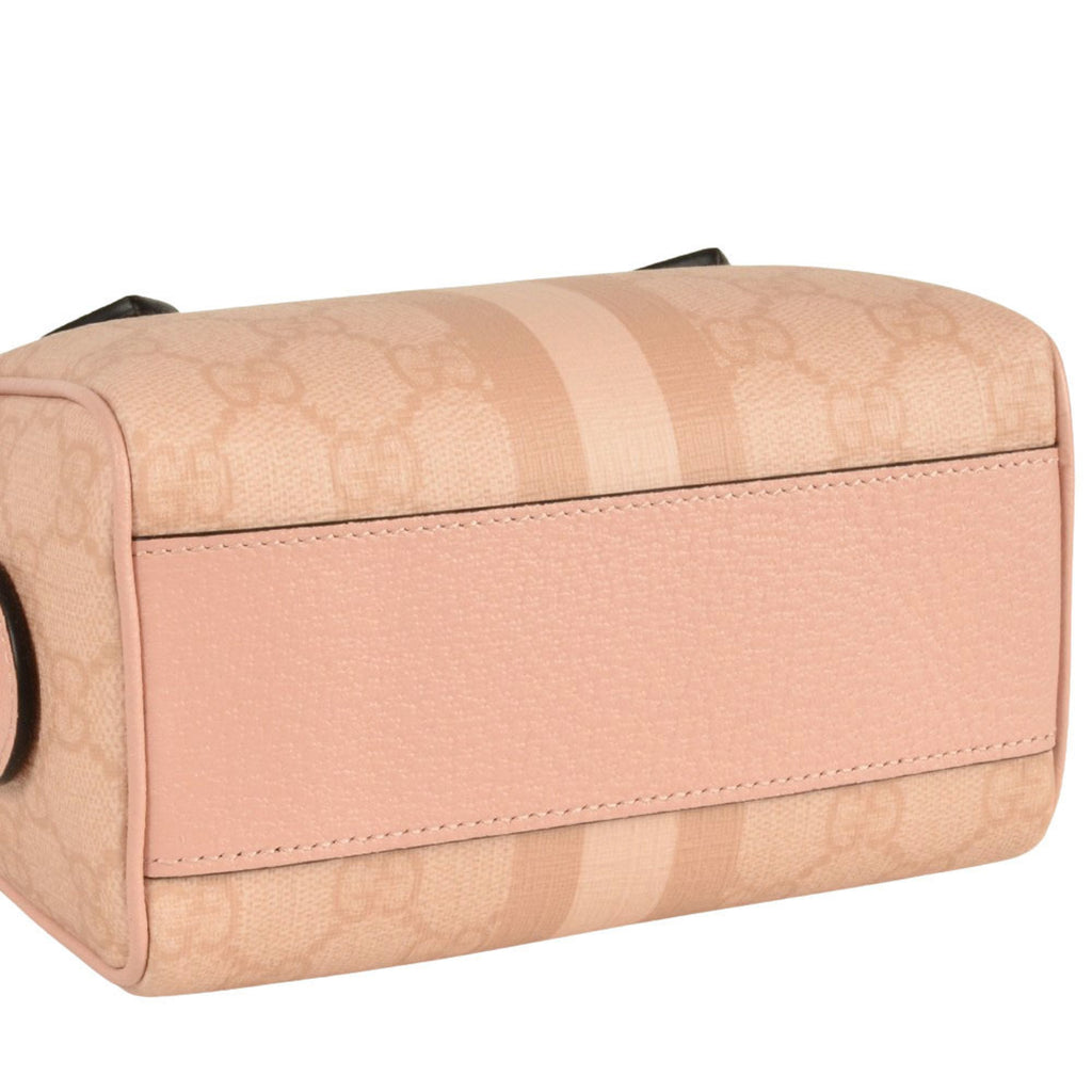 Gucci Ophidia Pink Gg Supreme Handbag Shoulder Bag (Pre-Owned)
