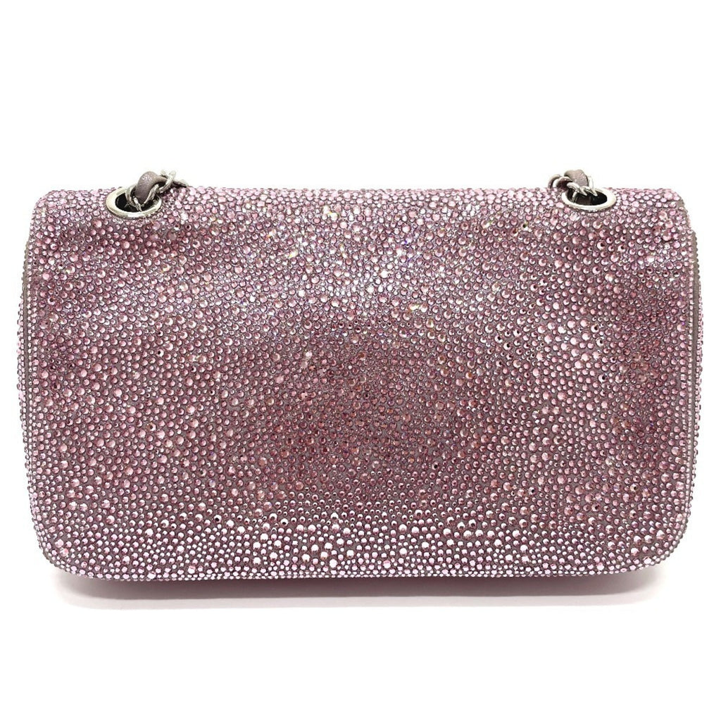 Chanel Pink Suede Shoulder Bag (Pre-Owned)