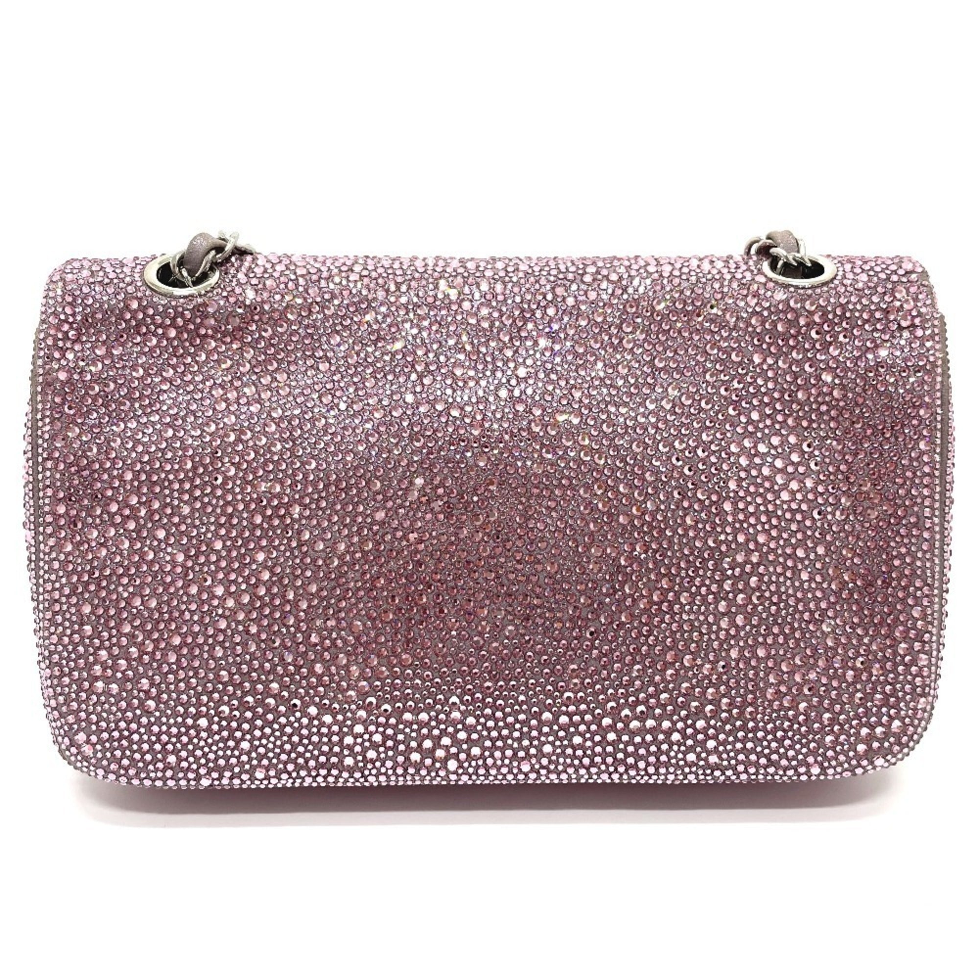 Chanel Pink Suede Shoulder Bag (Pre-Owned)