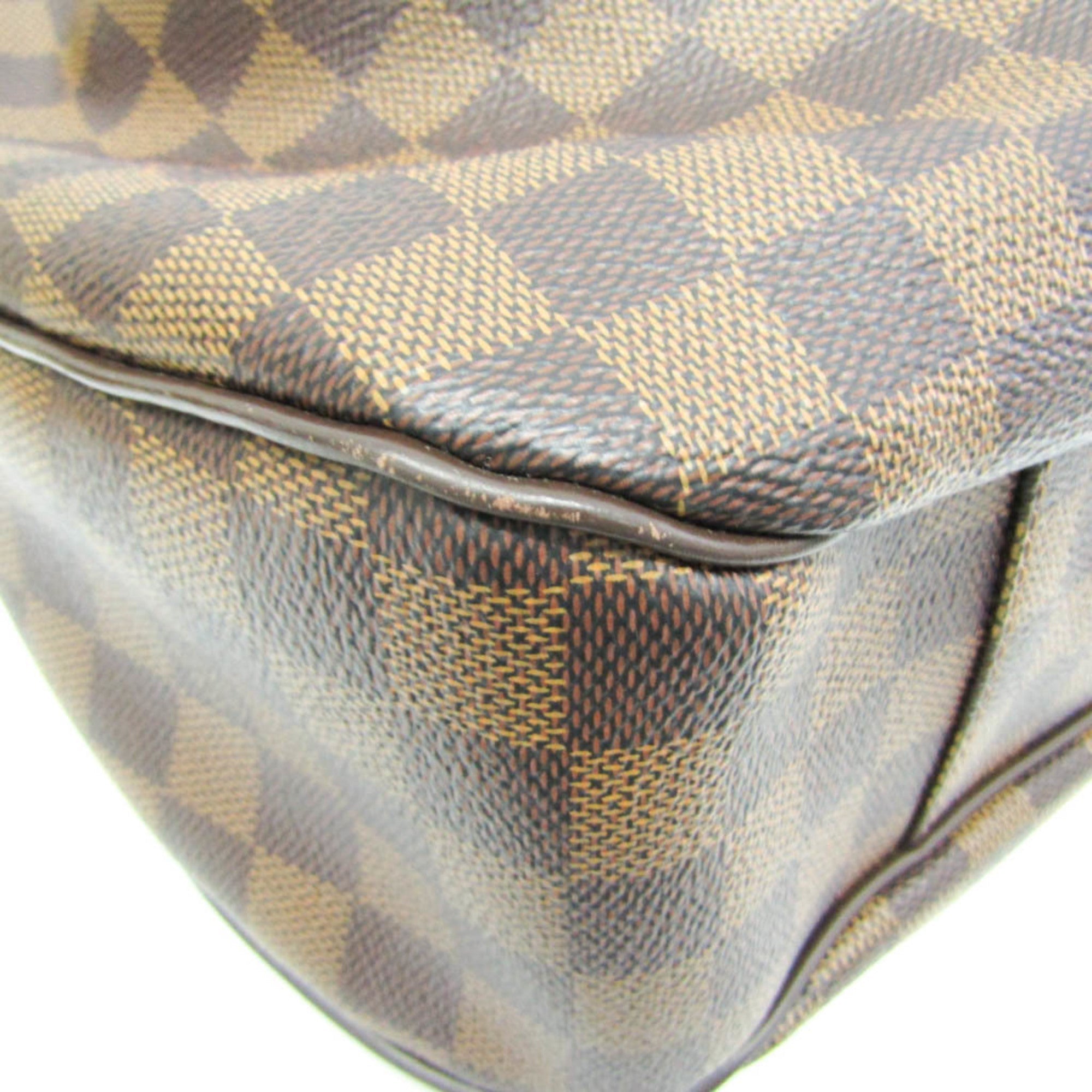 Louis Vuitton Damier Ebene Damier Canvas Handbag Shoulder Bag (Pre-Owned)