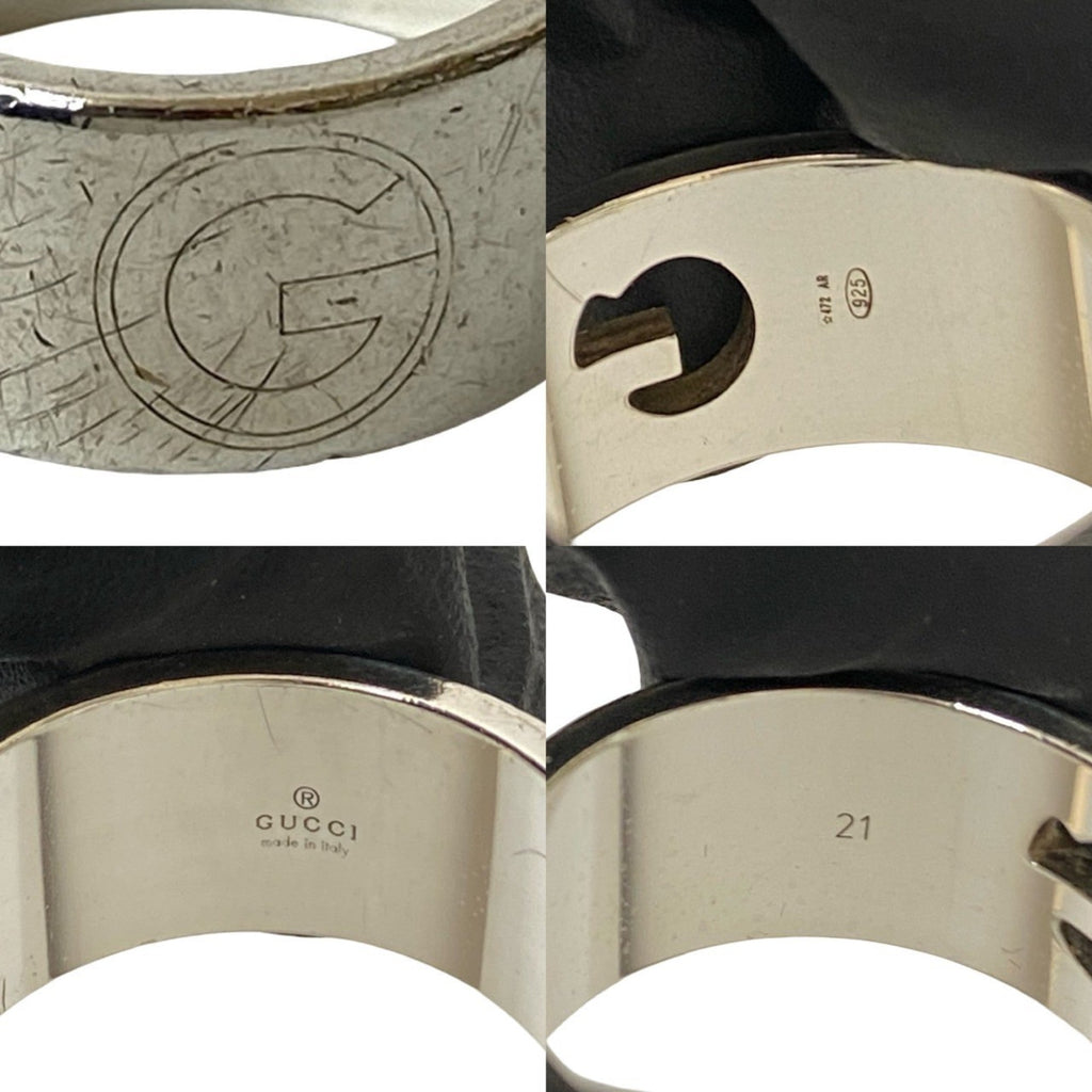 Gucci Silver Silver 925 Band Ring (Pre-Owned)