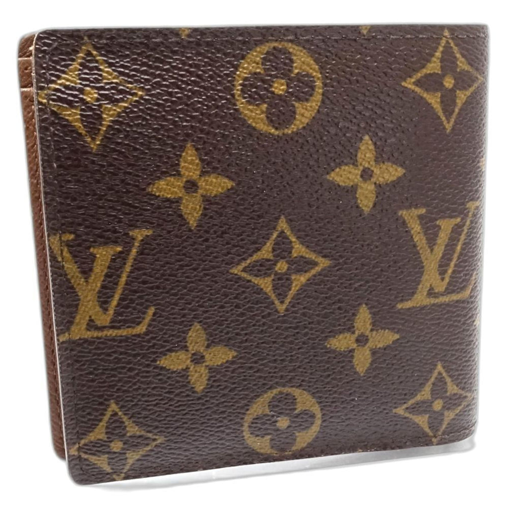 Louis Vuitton Monogram Brown Canvas Wallet (Bi-Fold) (Pre-Owned)