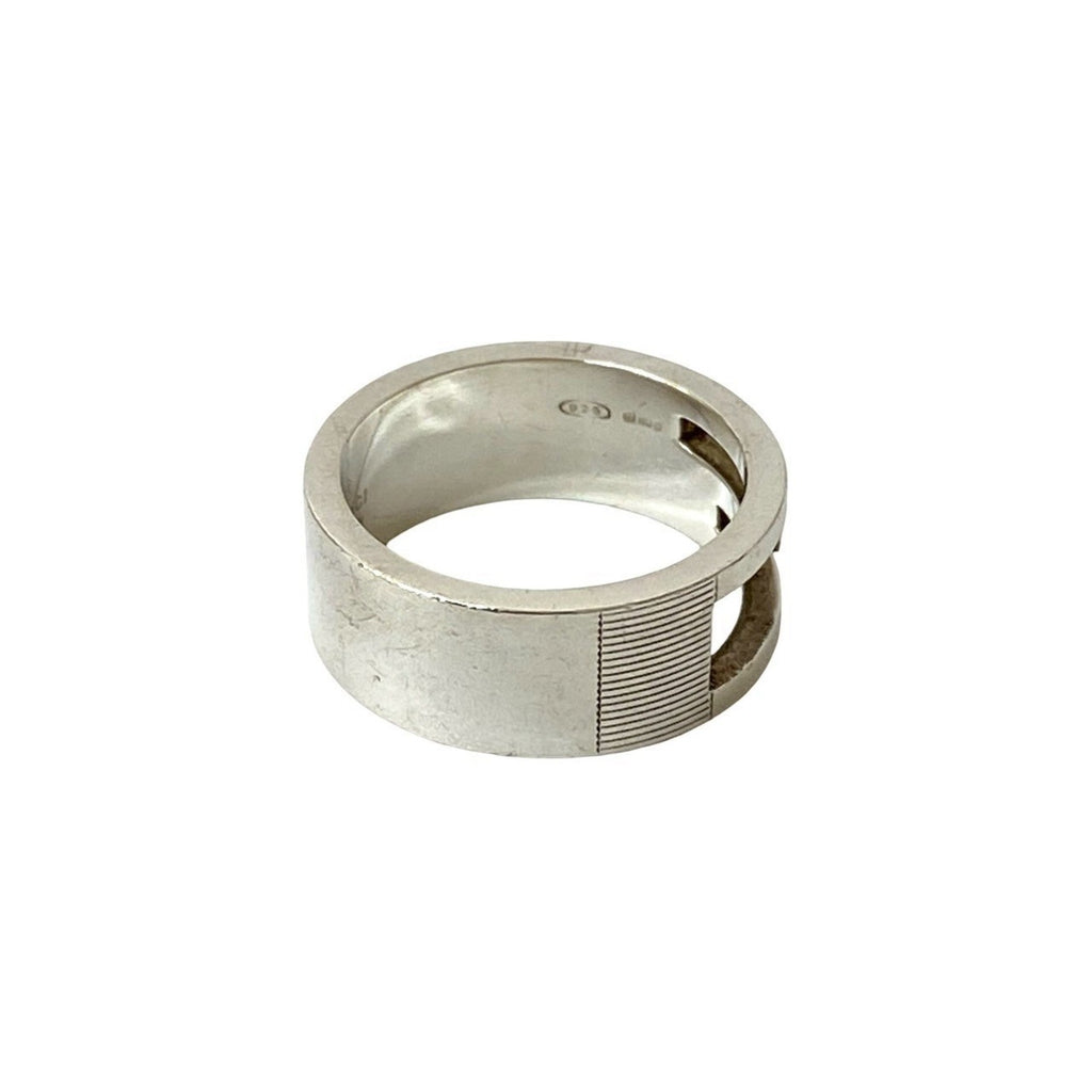 Gucci Silver Silver 925 Band Ring (Pre-Owned)