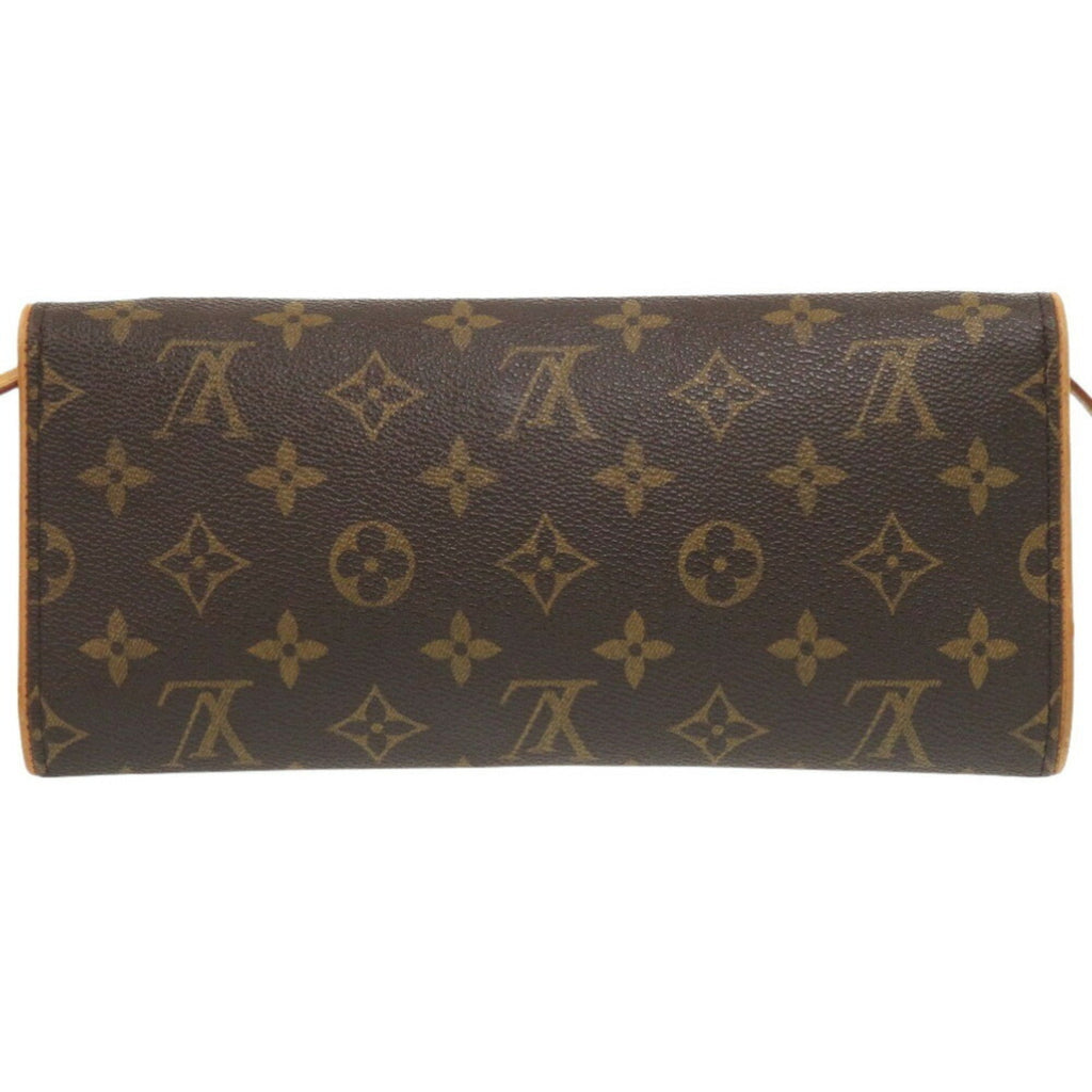 Louis Vuitton Brown Monogram Pochette Shoulder Bag (Pre-Owned)
