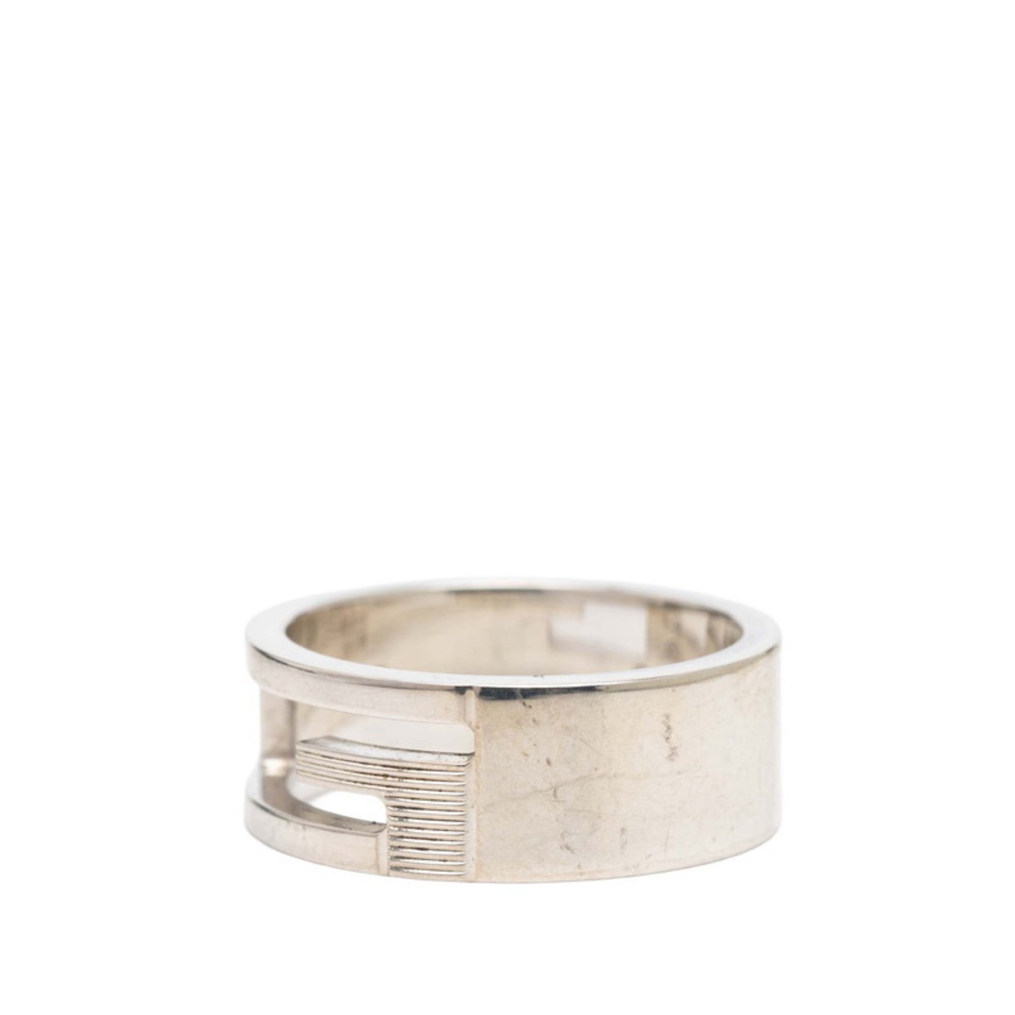 Gucci Silver Silver 925 Band Ring (Pre-Owned)